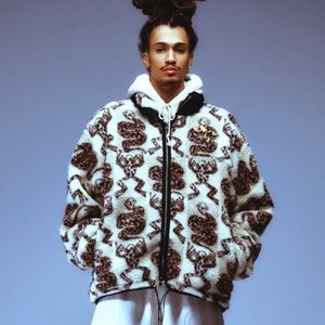 NWT SNS Sneakersnstuff Fleece Jacket Frog and Snake XXXL